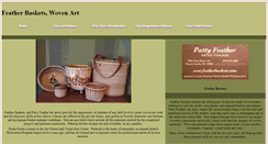 Desktop Screenshot of featherbaskets.com
